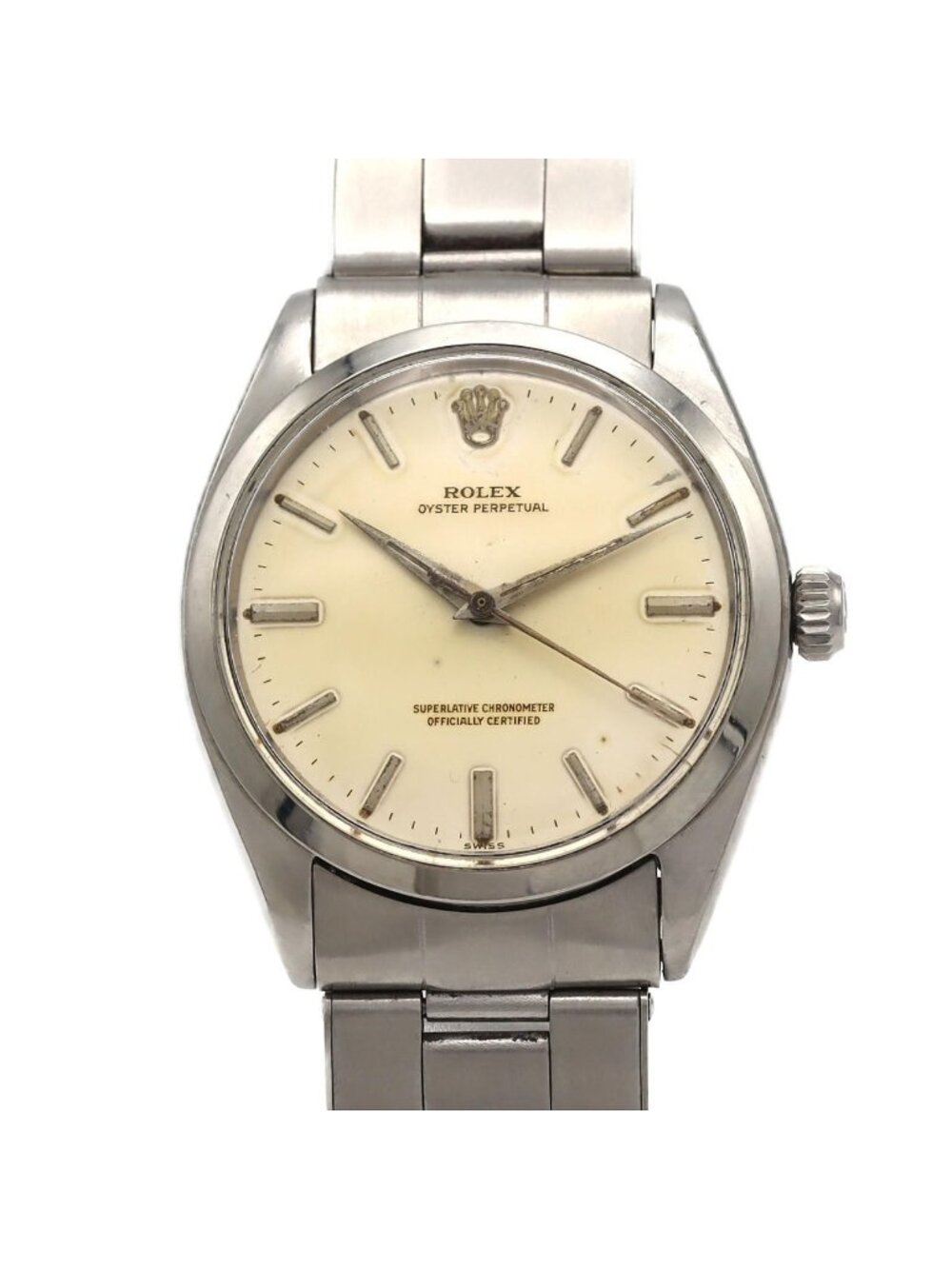 Rolex Oyster Perpetual SS Automatic Watch